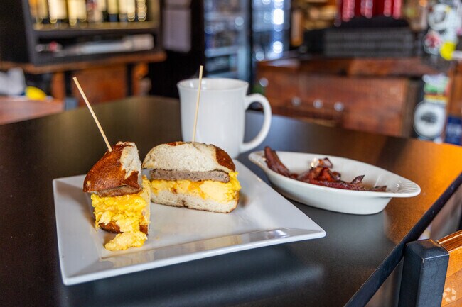 Brew's outstanding breakfast sandwiches are the perfect way to start an East End morning.