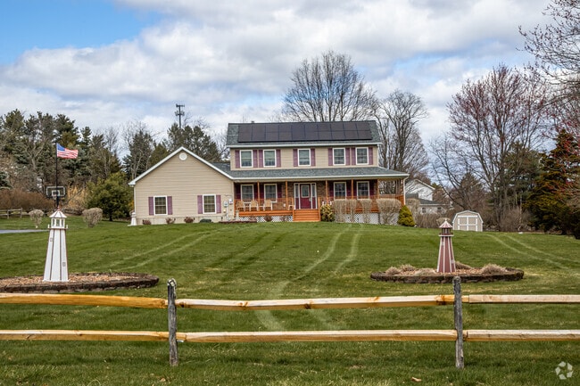 Colonial Revival homes often come with large lots.
