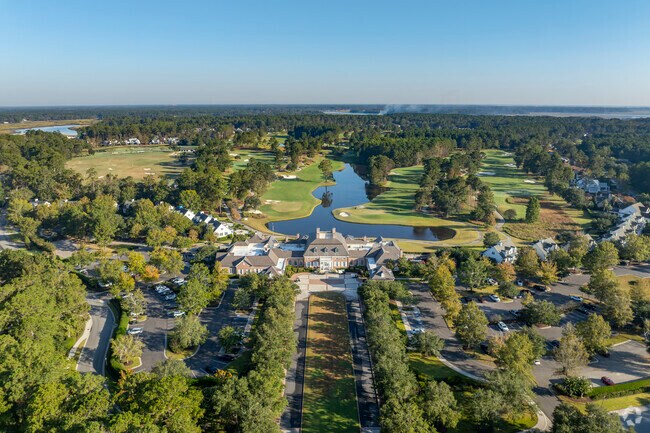 The Clubhouse is the centerpiece of the Berkley Hall community.