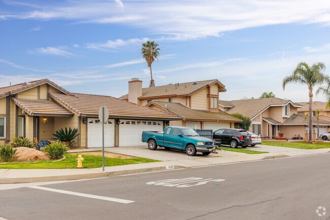 Rainbow Ridge has traditional homes with wide driveways and double garages.