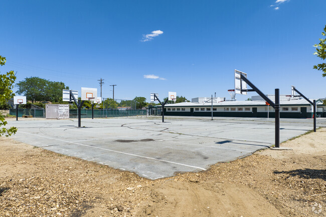 Mamie Towles Elementary School's students have six basketball courts to choose from in Reno.