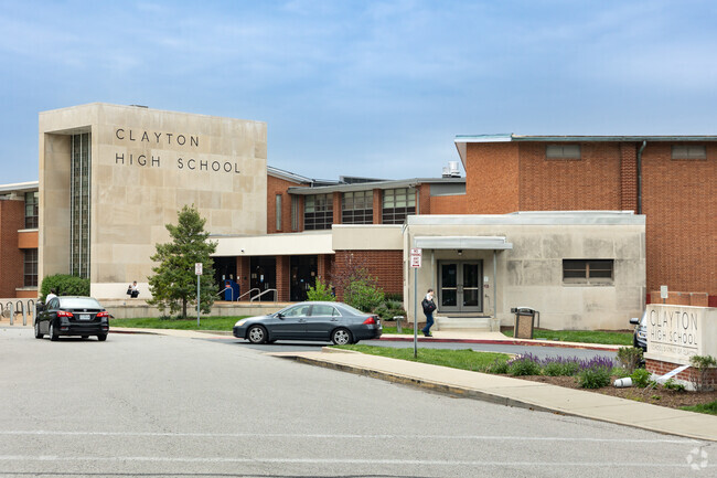 Clayton High School prioritizes learning and collaboration.