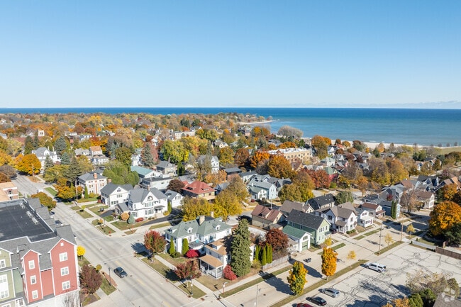 Central Sheboygan’s homes are within walking distance, fostering neighborhood connection.