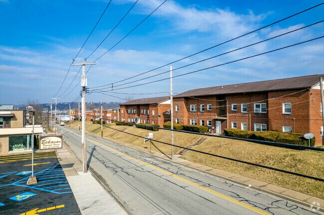Residents can enjoy sidewalks along the main streets of Versailles.