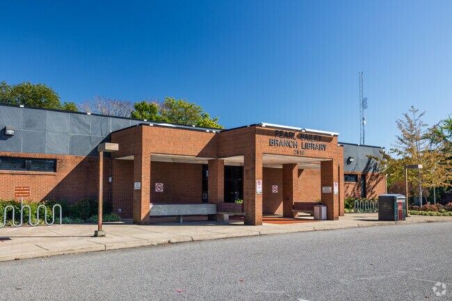 Pearl Bailey Library in Chestnut is a quiet place to study and use the internet.