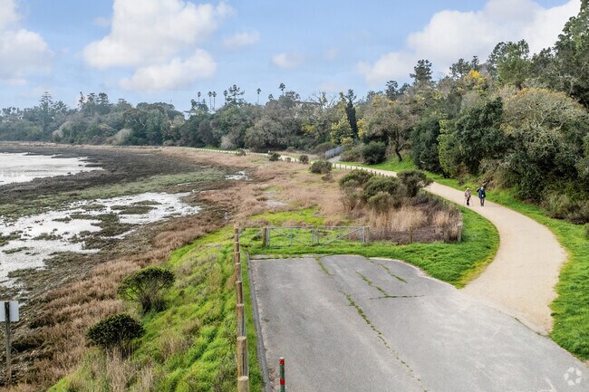 The Bay Trail in Hamilton has great views of the bay.