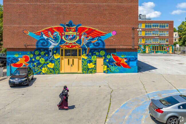 James Rhoads Elementary recently upgraded to new playgrounds and basketball hoops in Mill Creek.