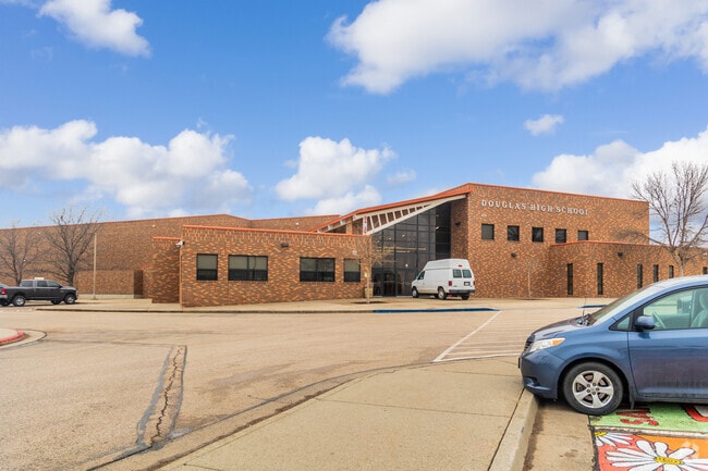 Douglas High School is located in Box Elder South Dakota.