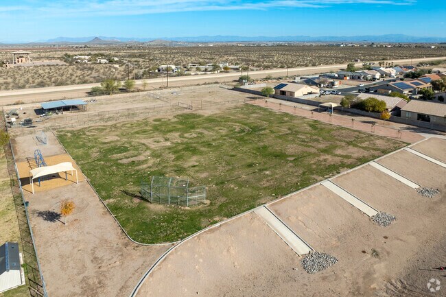 Kids attending Imagine Schools at Coolidge have plenty of space to play outdoors.