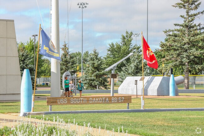 Visit the USS South Dakota Memorial at Sherman Park.