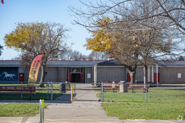 Golden West Middle School challenges and encourages children to learn.