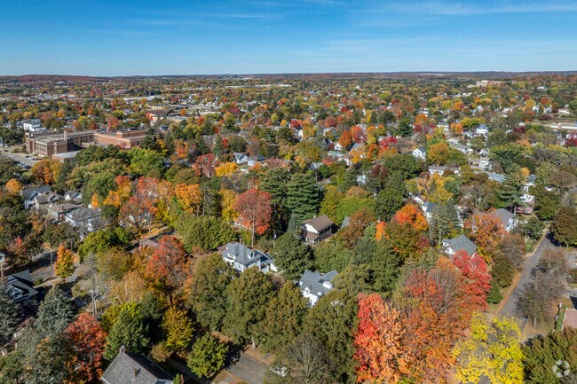 Homes in Athletic Park sit on mostly quarter-acre or larger lots.