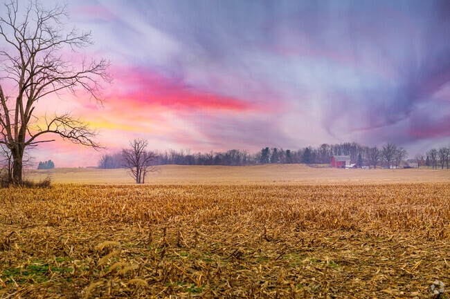 Rolling hills of farmland south of Saline are gradually giving way to the city's expansion.
