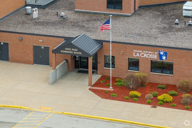 State Road Elementary School has a 12 to 1 student-teacher ratio.