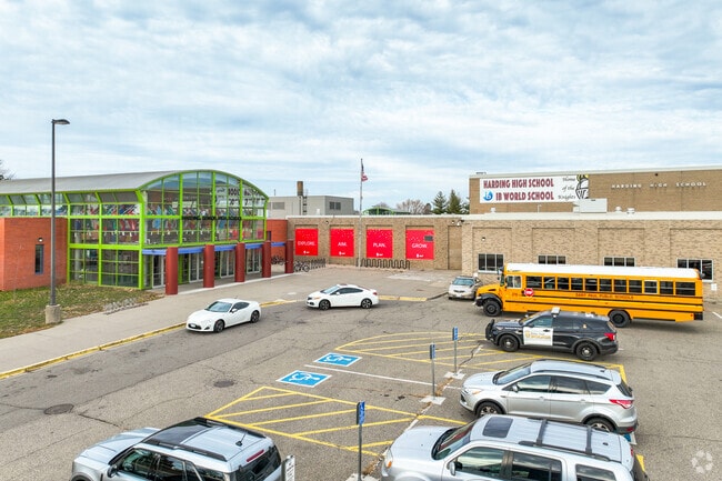 Harding Senior High School has an overall B- on Niche.