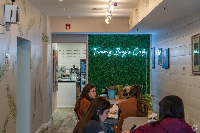 Tommy Boy's Cafe is a neighborhood favorite hangout spot.