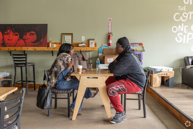 Detroit Sip Coffee is a popular spot adjacent to the Schulze neighborhood.