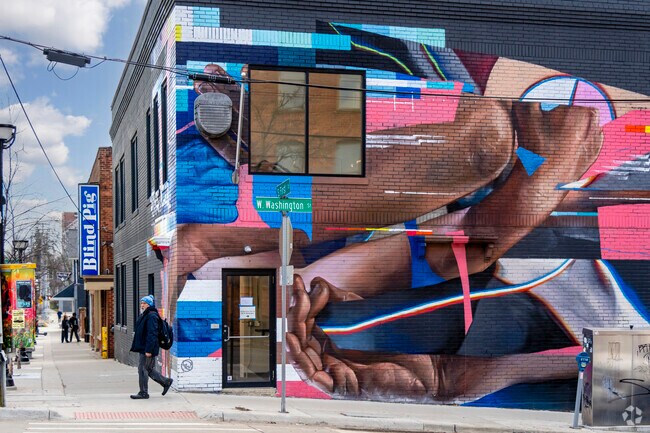 Quirky art can be found all over West Park.