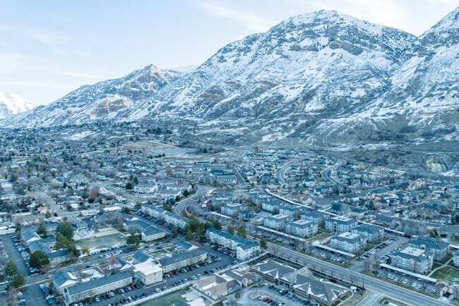 Stunning snow-capped mountain views surround the Foot Hills neighborhood in Provo.