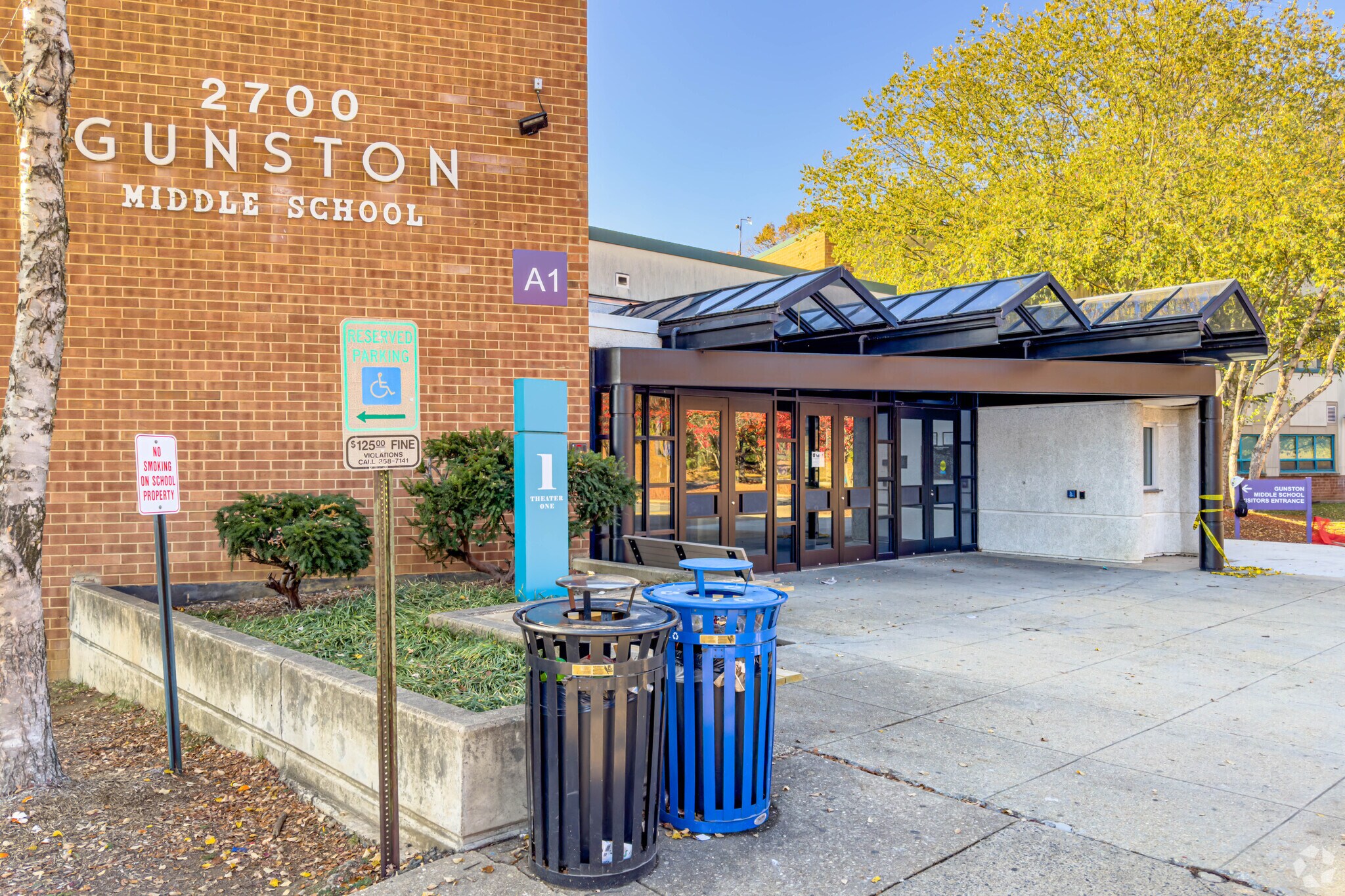 Kids in Crystal City can attend Gunston Middle School.