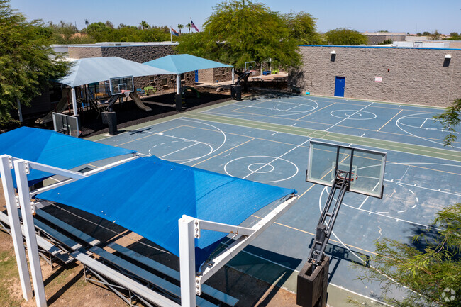 Summit School of Ahwatukee canopies.