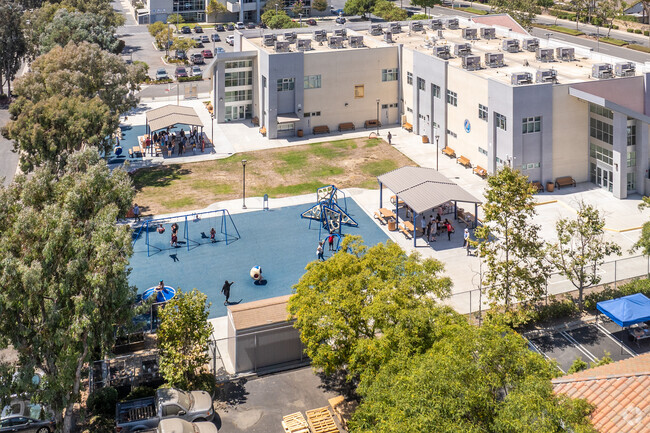 Triton Academy has specialized play equipment