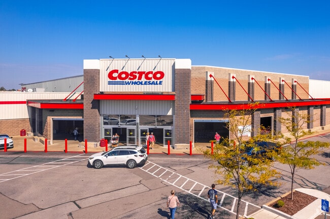 For wholesale shoppers, there is a Costco in the Concord neighborhood.