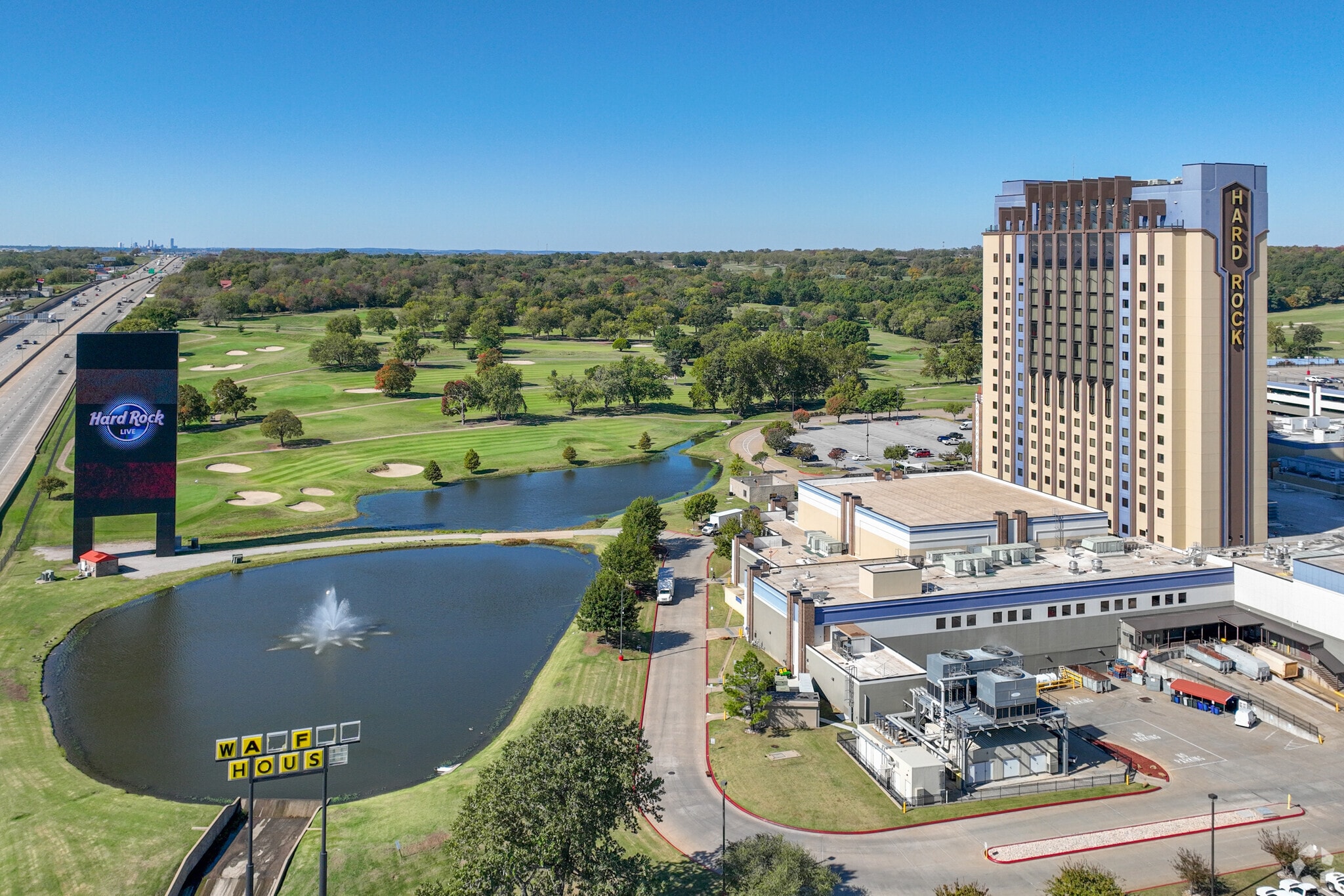 Hard Rock Hotel and Casino is just a few miles down the highway from Plain View Heights.