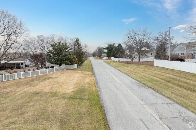 Castlio Elementary School sits back on a private road off of Dingledine Road.
