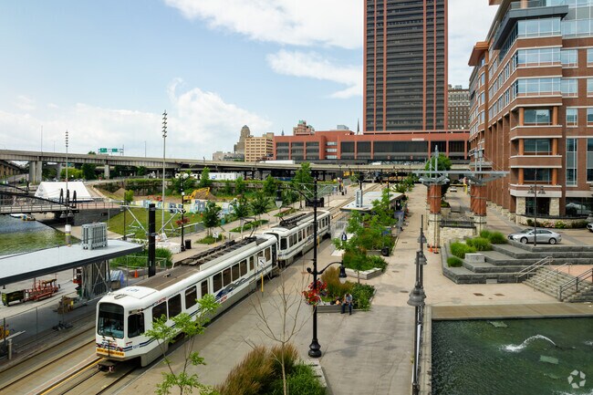 Locals can also take the Buffalo subway from Waterfront to downtown.