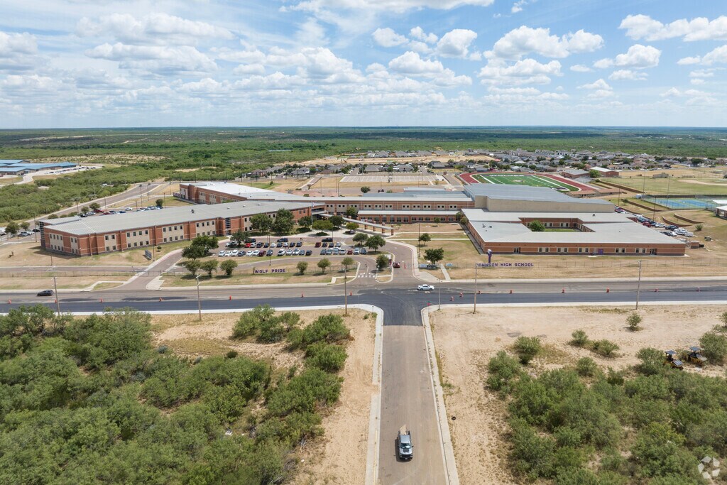 Lyndon B. Johnson High School hosts grades 9th to 12th in south Laredo, Tx area.