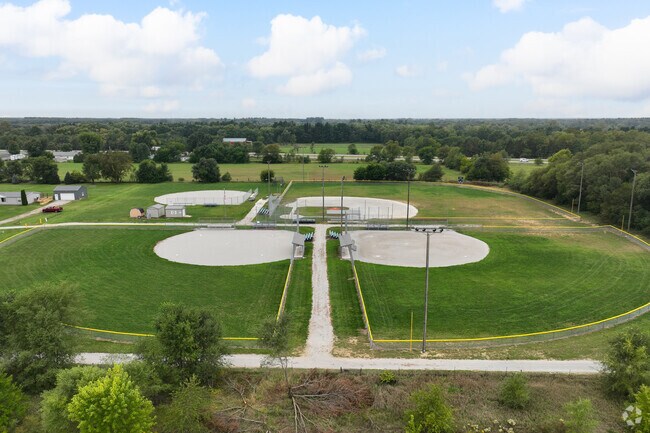 Baseball fields are nestled all over Roselawn to be enjoyed by all.