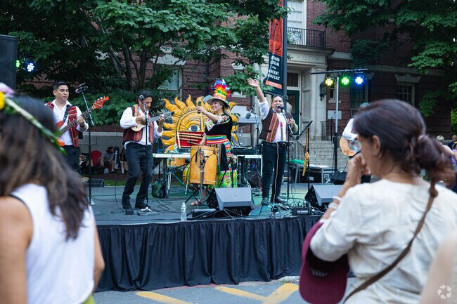 Welcome to the Harvard Summer Solstice in Mid-Cambridge.