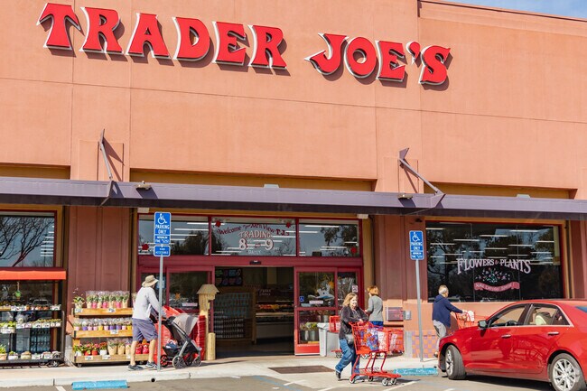 Rex Manor residents enjoy grocery shopping at Trader Joe's.