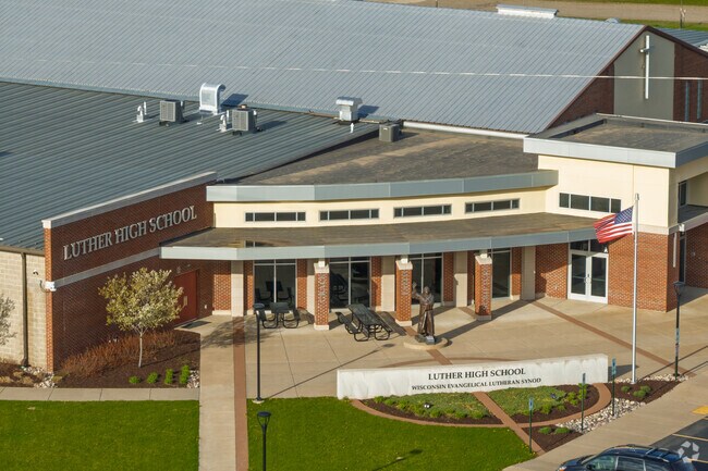 Luther High School is a private Lutheran High School in Onalaska, WI.