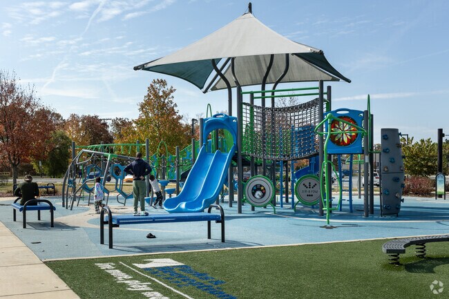 Westphalia Community Center has one of the largest playgrounds around.