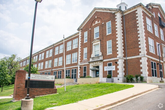 Mckinley Middle School shares a campus with Mckinley Technology High School.