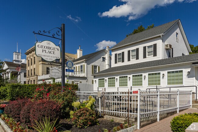 In Carmel, George’s Place diner is where locals gather over coffee, pancakes, and conversation.