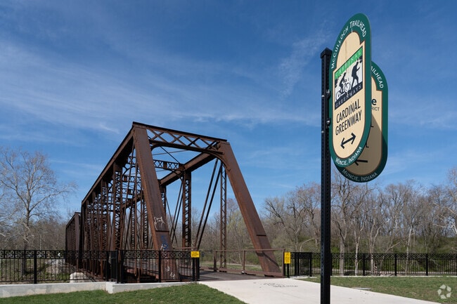 Come enjoy the outdoors along one of the greenways in Sky Park.