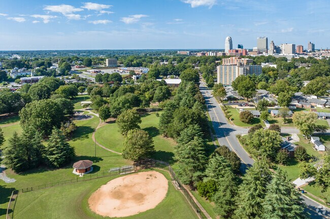 Rupert Bell Park has several outdoor activities including baseball and softball.