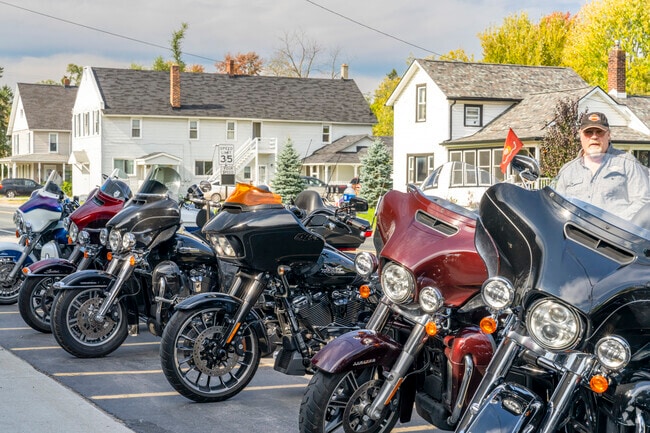 Warm weather brings locals from Augusta Township together to enjoy a ride.