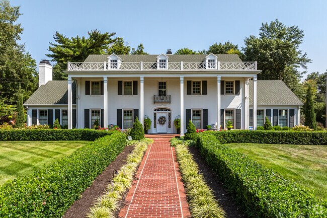 Colonial Revival style homes sit on acre lots and some live on cul-de-sacs in Westboro.