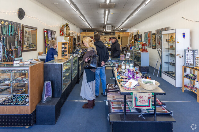 Find beautiful turquoise and American Indian jewelry at Miller Curio in North University.