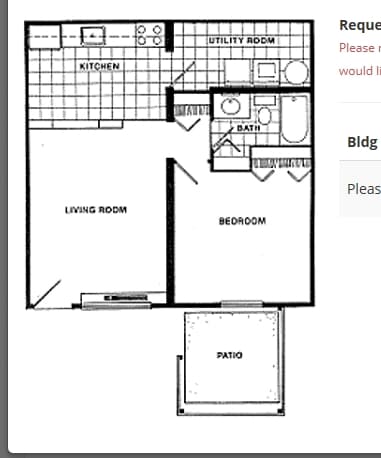 1BR/1BA