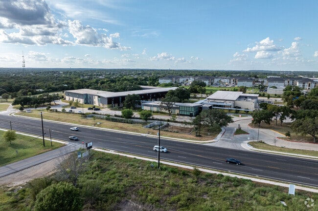 Menchaca Elementary School is located on Menchaca Road in Austin, Texas.
