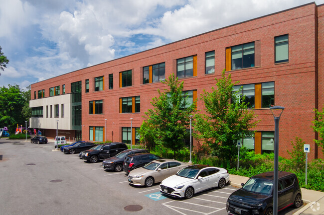 The back of Kimball Elementary School in Washington DC.