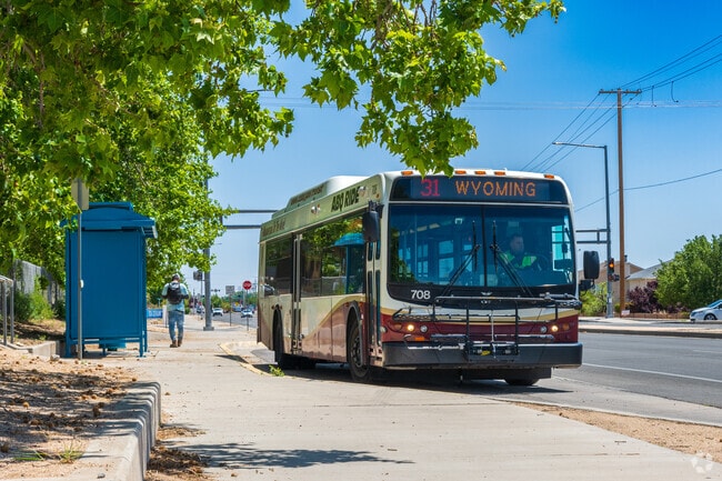 Residents of Albuquerque Acres West can ride the ART buses to get around town.
