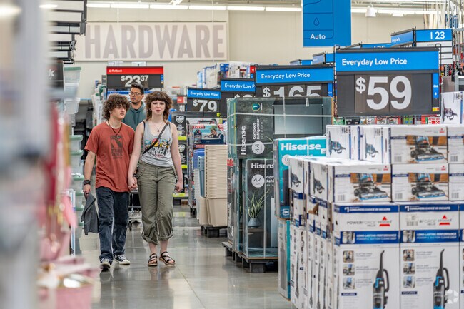 Residents of Aero Estates can find top of line electronics at the local Walmart.