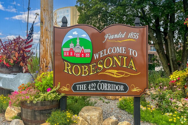Welcome to Robesonia, which was founded in 1855.