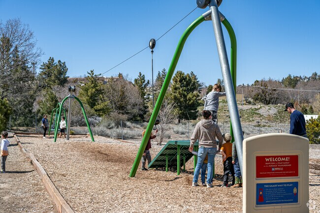 Lake Arrowhead residents love the playgrounds at Mackay Recreational Park.